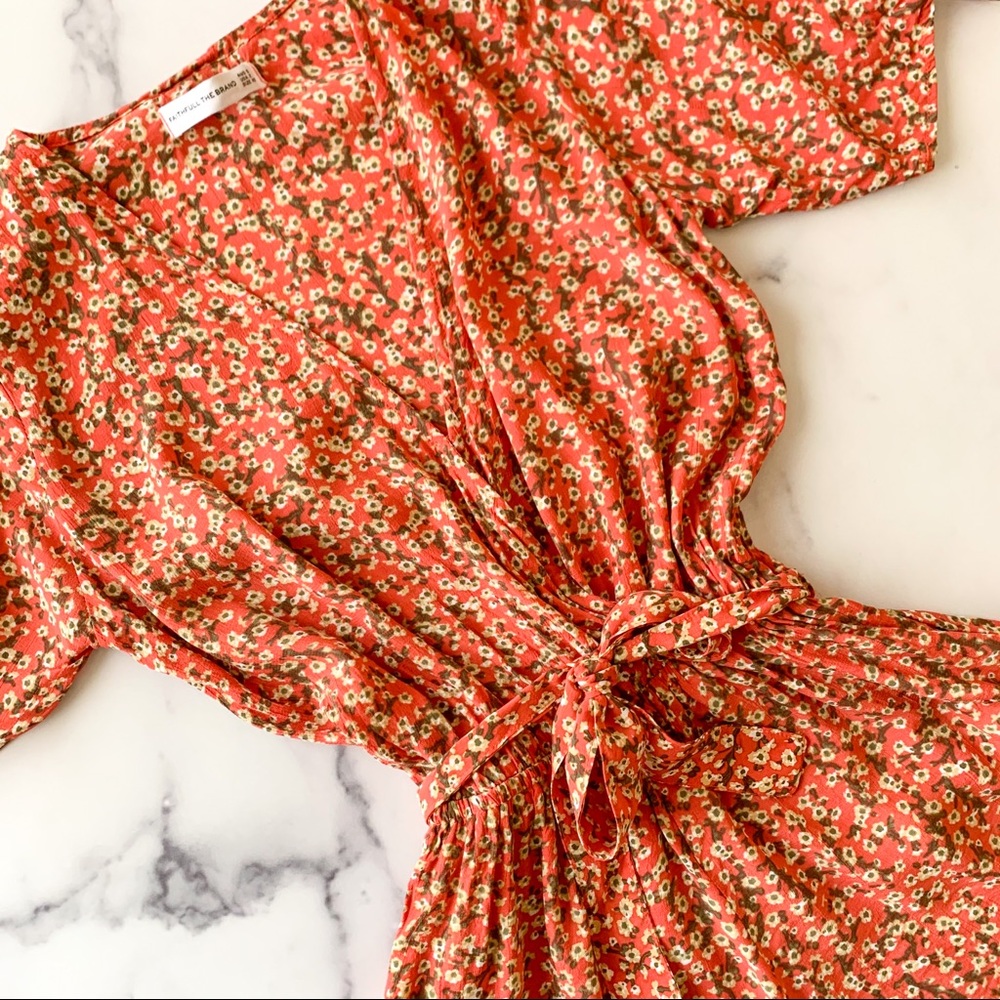 Faithful The Brand Floral Cusco Playsuit Romper - Picture 2 of 5